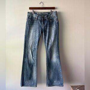 Y2K Harley-Davidson women’s wide‎ leg jeans size 6